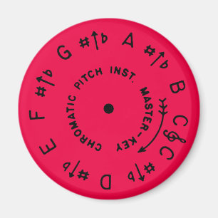 Imã Baga brilhante Pitchpipe