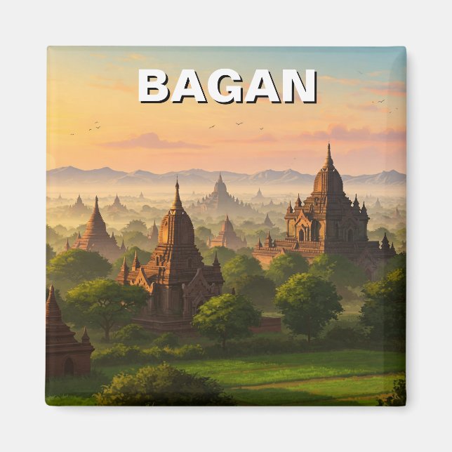 Imã Bagan Myanmar Viagem (Frente)