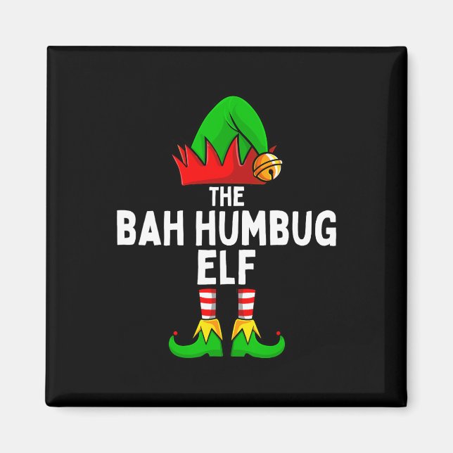 Imã Bah Humbug Elf Matando Natal (Frente)