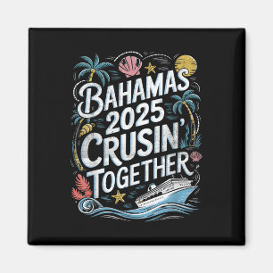 Imã Bahamas Cruzeiro Juntos 2025 Família Verão Corresp