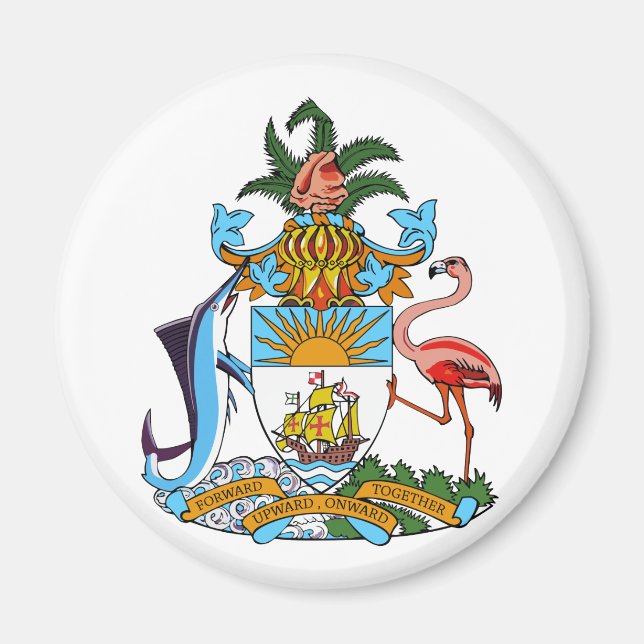 Imã bahamas emblem (Frente)