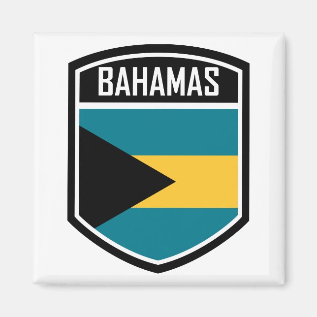 Imã Bahamas Flag Emblem (Frente)