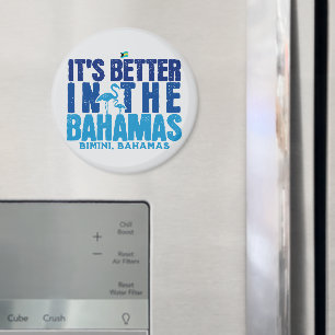 Imã Bahamas Souvenir Gift: Bimini Bahamas Cruise