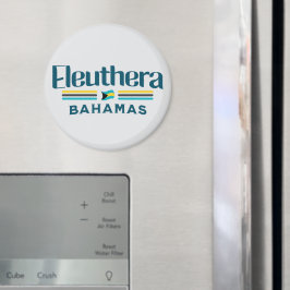 Imã Bahamas Souvenir Gift : Eleuthera Bahamas Flag