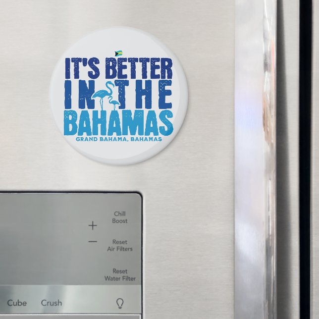 Imã Bahamas Souvenir Gift: Grande Bahama Bahamas Cruis (In Situ (Fridge))