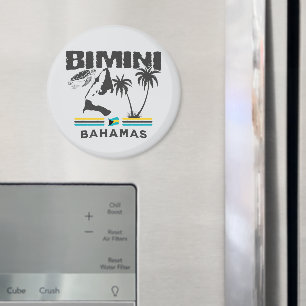 Imã Bahamas Souvenir Gift: Independência de Bimini Bah