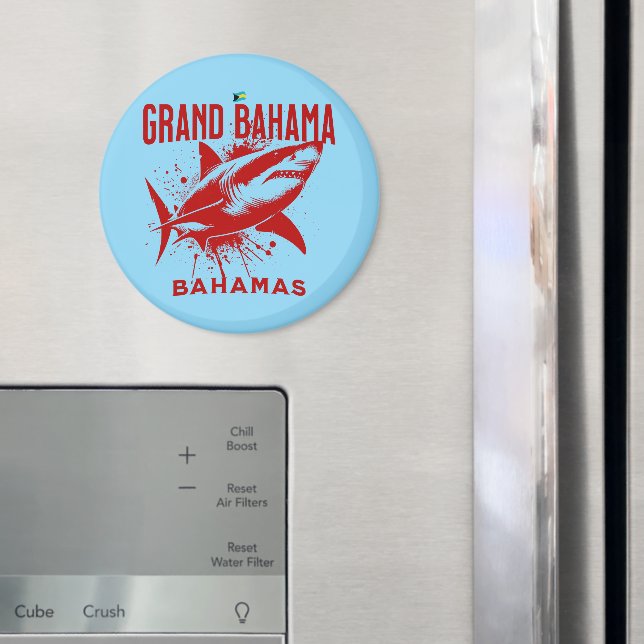 Imã Bahamas Souvenir Presente: Grande Bahama Bahamas T (In Situ (Fridge))