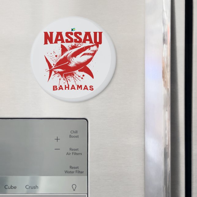 Imã Bahamas Souvenir Presente: Nassau Bahamas Peixes d (In Situ (Fridge))