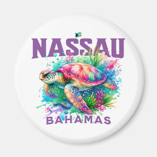 Imã Bahamas Souvenir Presente: Nassau Bahamas Tartarug