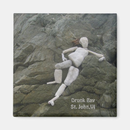 Imã Baía de bebado em Salt Pond, Rua.John,Ilhas Virgen