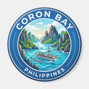 Imã Baía de Coron Filipinas