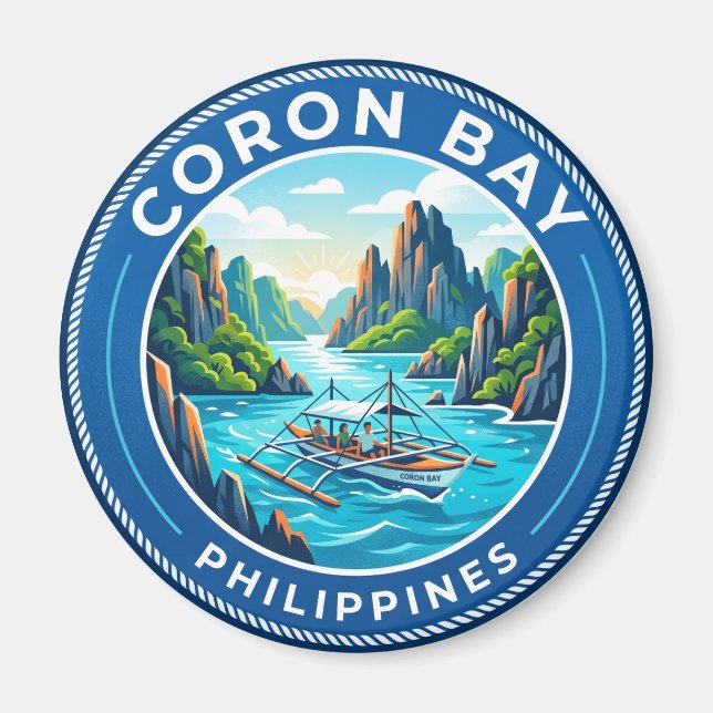 Imã Baía de Coron Filipinas (Frente)