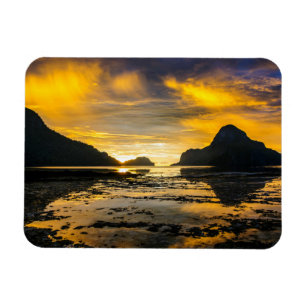 Ímã Baía de El Nido Pôr do Sol