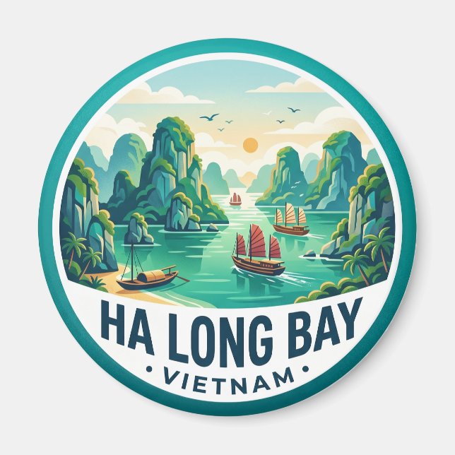 Imã Baía de Ha Long Vietnã (Frente)