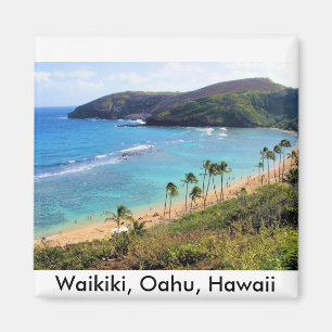 Imã Baía de Hanauma, opinião de Honolulu, Oahu, Hava