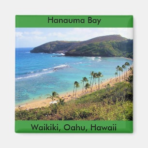 Imã Baía de Hanauma, opinião de Honolulu, Oahu, Hava