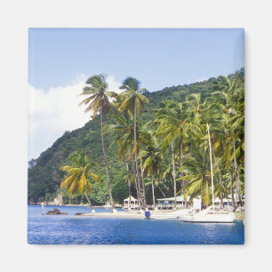 Imã Baía de Marigot, Santa Lúcia, Caribe