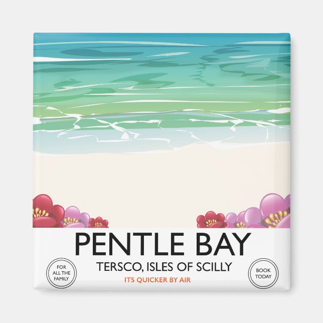 Imã Baía de Pentle, Tresco, Ilhas Scilly (Frente)