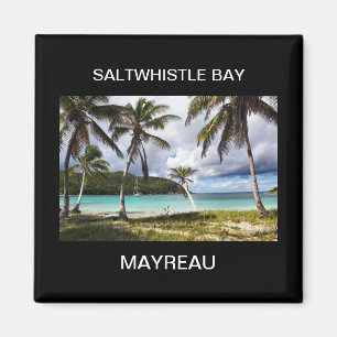 Imã Baía de Saltwhistle, Mayreau, Ilha de Caribe