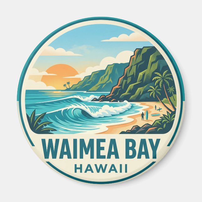 Imã Baía de Waimea (Frente)
