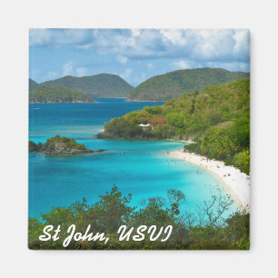 Imã Baía do tronco, St John USVI