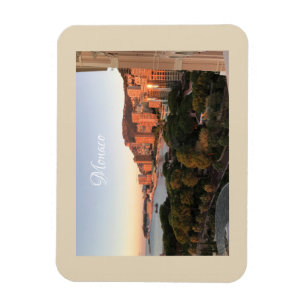 Ímã Baía no nascer do sol por Sun, lua de Monte - de