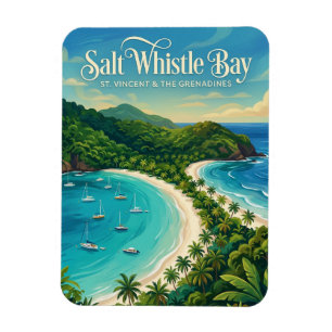 Ímã Baía Salt Whistle St. Vincent e Granadinas