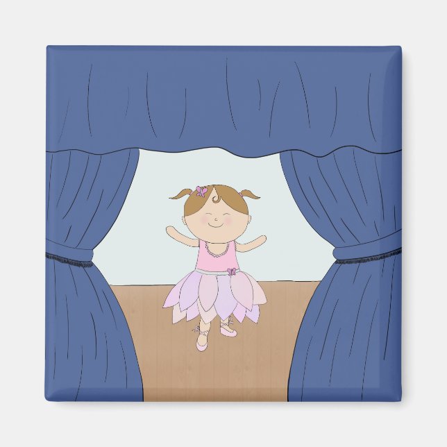 Imã bailarina (Frente)