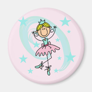 Imã Bailarina - Camisetas e Presentes Loiras