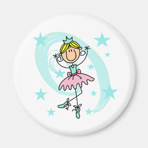 Imã Bailarina - Camisetas e Presentes Loiras