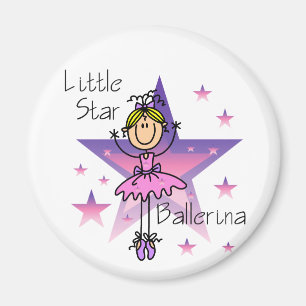 Imã Bailarina Little Star - Cabelo Loiro