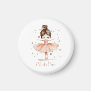 Imã Bailarina Nome Personalizado Feminino