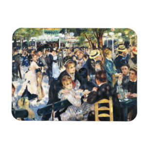 Ímã Baile no Moulin de la Galette Renoir  