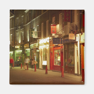 Imã Bairro Chinês, Soho, Londres, Inglaterra, Reino Un