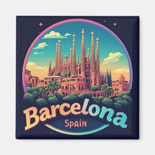 Imã 🧲 Bairro Gótico de Barcelona Memória Espanha 🏰