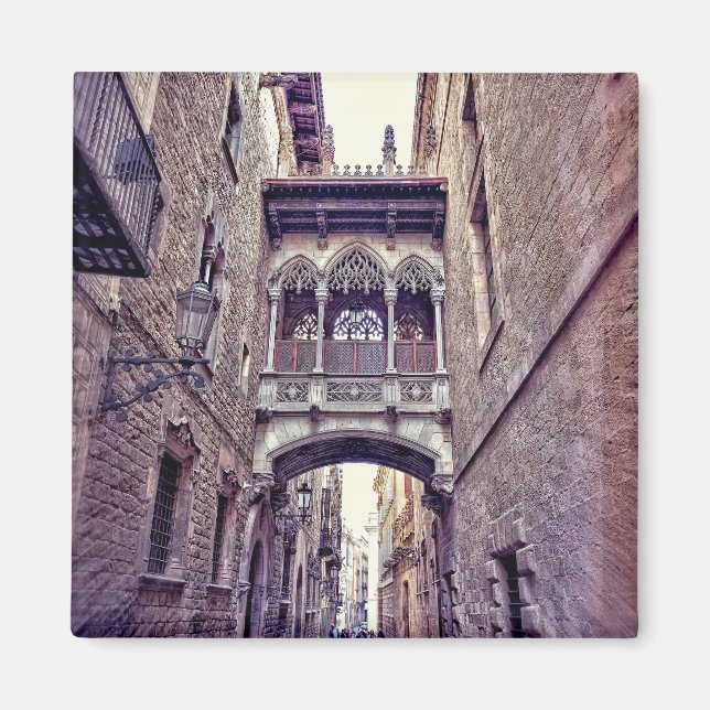 Imã Bairro gótico em Barcelona, Espanha (Frente)