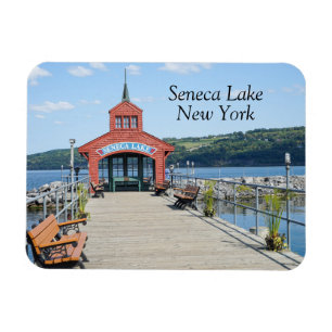 Ímã Bairro vermelho no lago Seneca