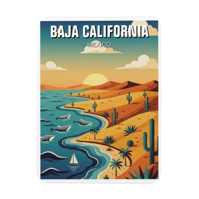 Ímã Baixa Califórnia (Vertical)