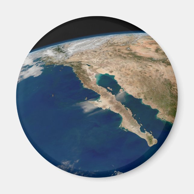 Imã Baixa Califórnia E Costa Do Pacífico Do México. (Frente)