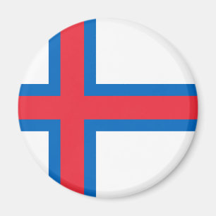 Imã Baixo custo! Bandeira das Ilhas Faroé