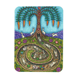 ÍMÃ BAIXO DO BURACO DE COELHO, O CARROT WILLOT TREE FO