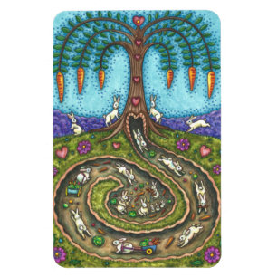 ÍMÃ BAIXO DO BURACO DE COELHO, O CARROT WILLOT TREE FO