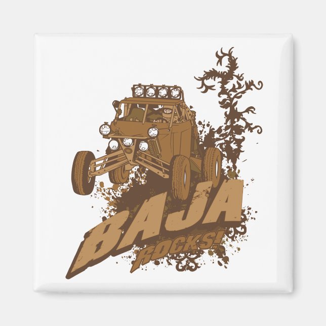 Imã Baja Rocks! (Frente)