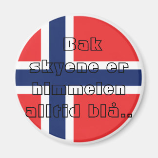 Imã Bak skyene er himmelen alltid blå.