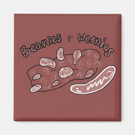 Imã Baked Beans and Hot Dogs, Nostalgia Magnet