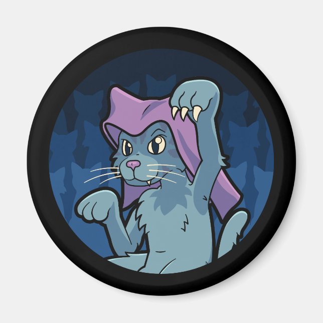 Imã Bakeneko - Gato Japonês Yokai (Frente)