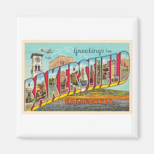 Imã Bakersfield California CA - Letra grande