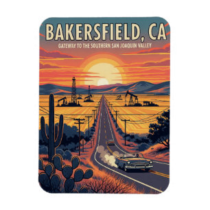 Ímã Bakersfield California Central Valley