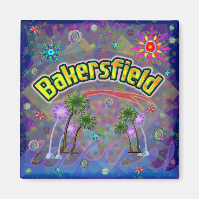 Imã Bakersfield Noble Voyage Magnet (Frente)