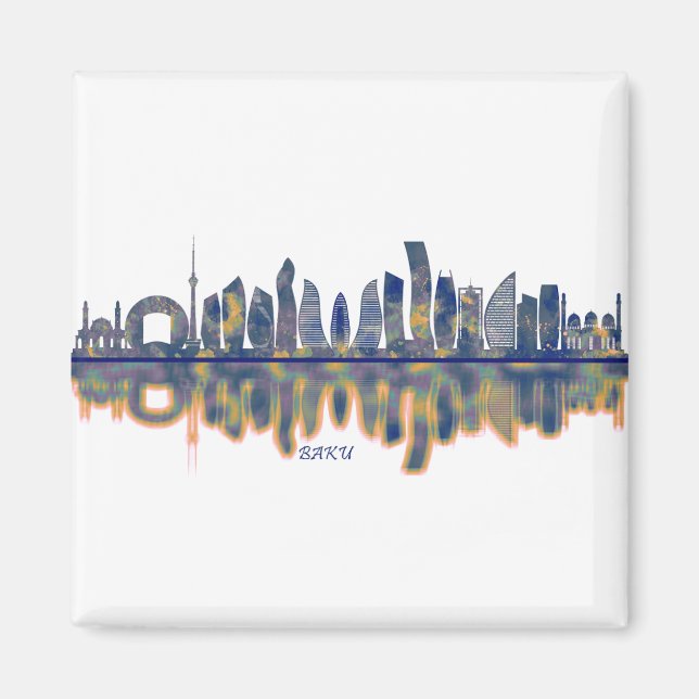 Imã Baku Skyline (Frente)
